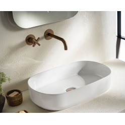 ΝΙΠΤΗΡΑΣ ΕΠΙΤ WHITE 31055-300 UMA BIANCO CERAMICA